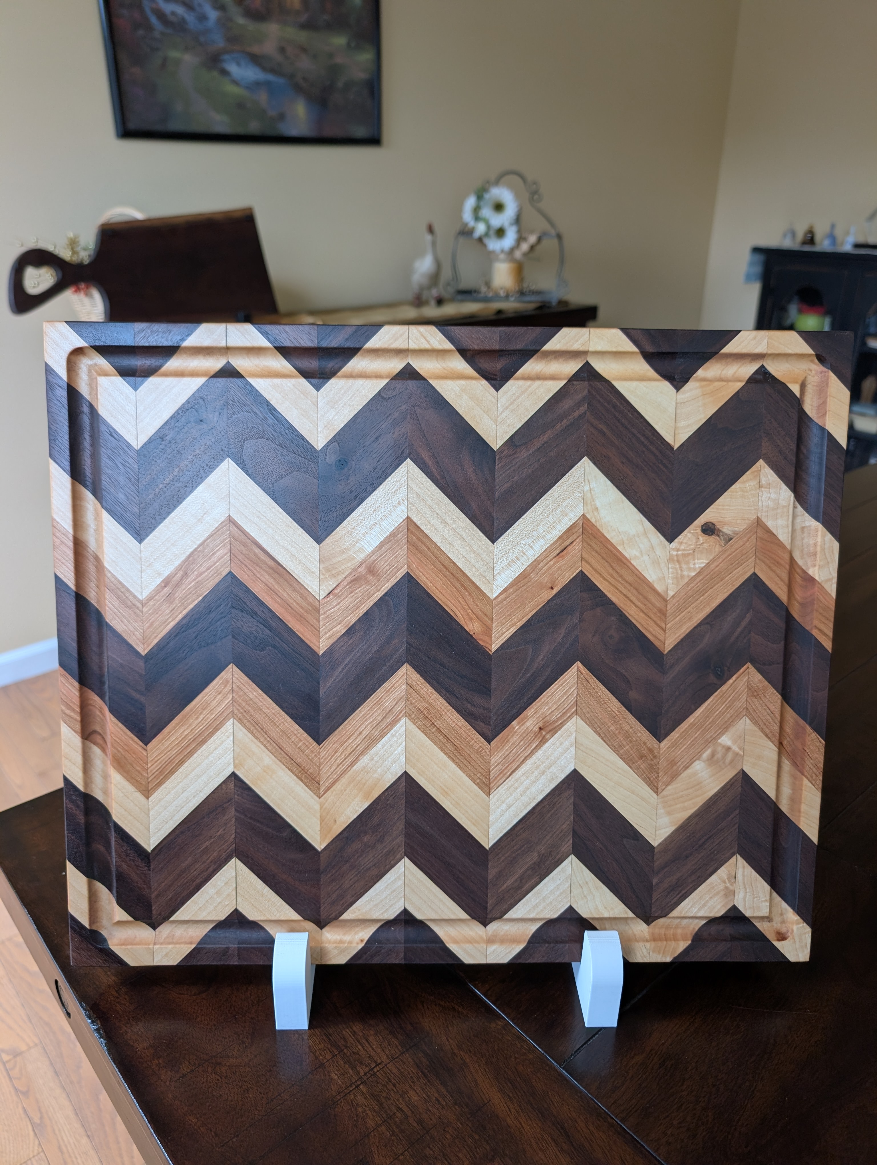 The Chevron — End-Grain Cutting Board